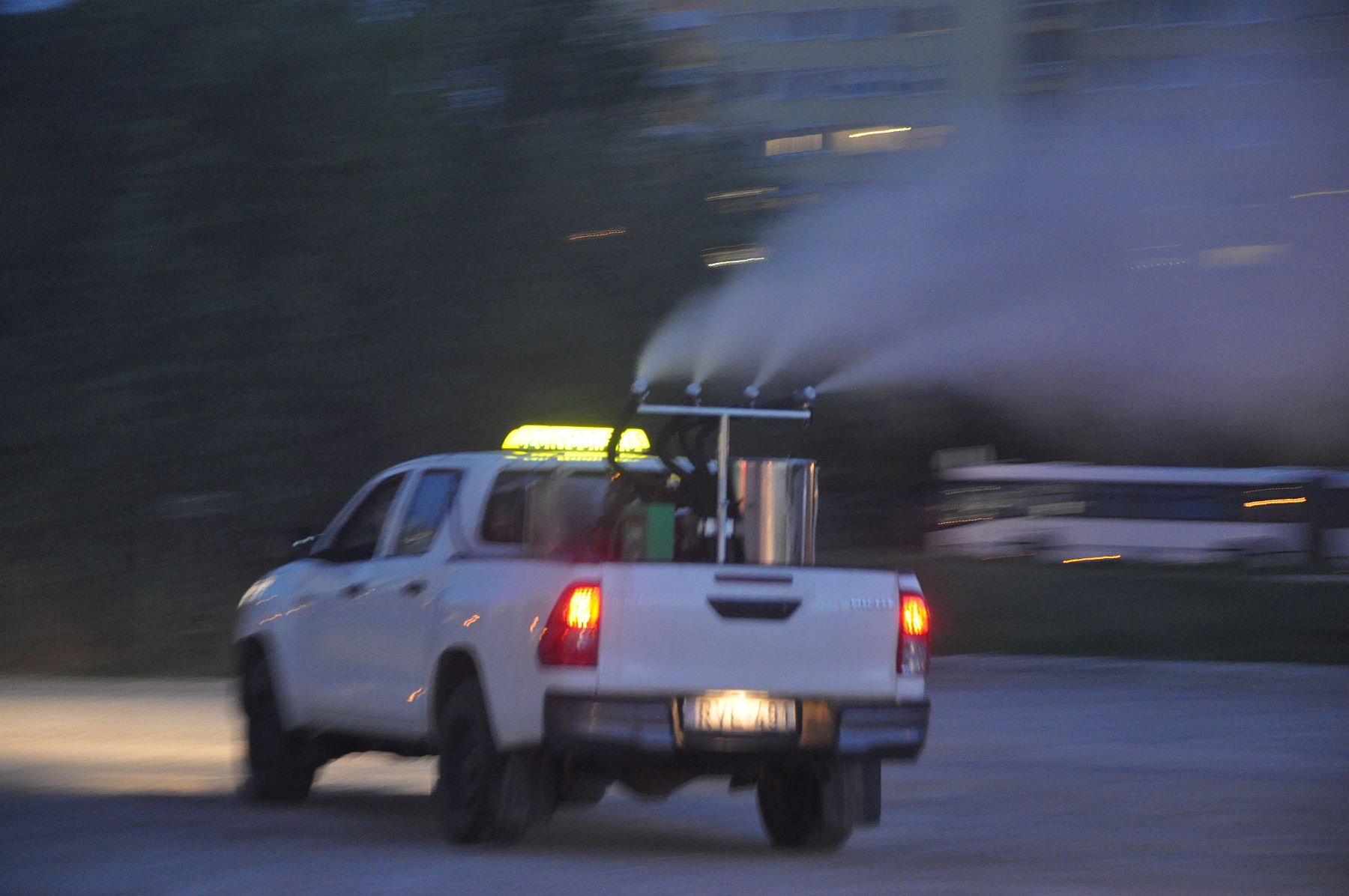 Földi kémiai szúnyoggyérítés hétfőn este Székesfehérváron